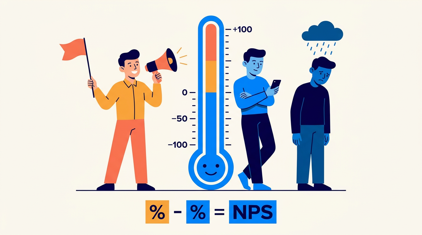 NPS sem mistério: o que o número diz (e o que ele não diz)