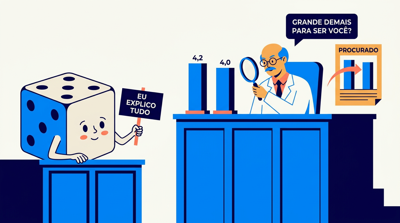Diferença real ou ruído? Significância estatística sem fórmulas
