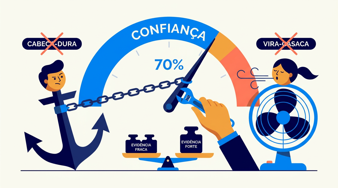 Pensamento bayesiano: como mudar de ideia na dose certa