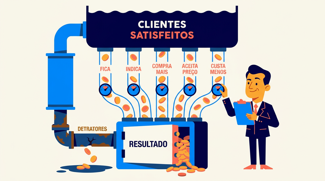 Ilustração sobre caso financeiro